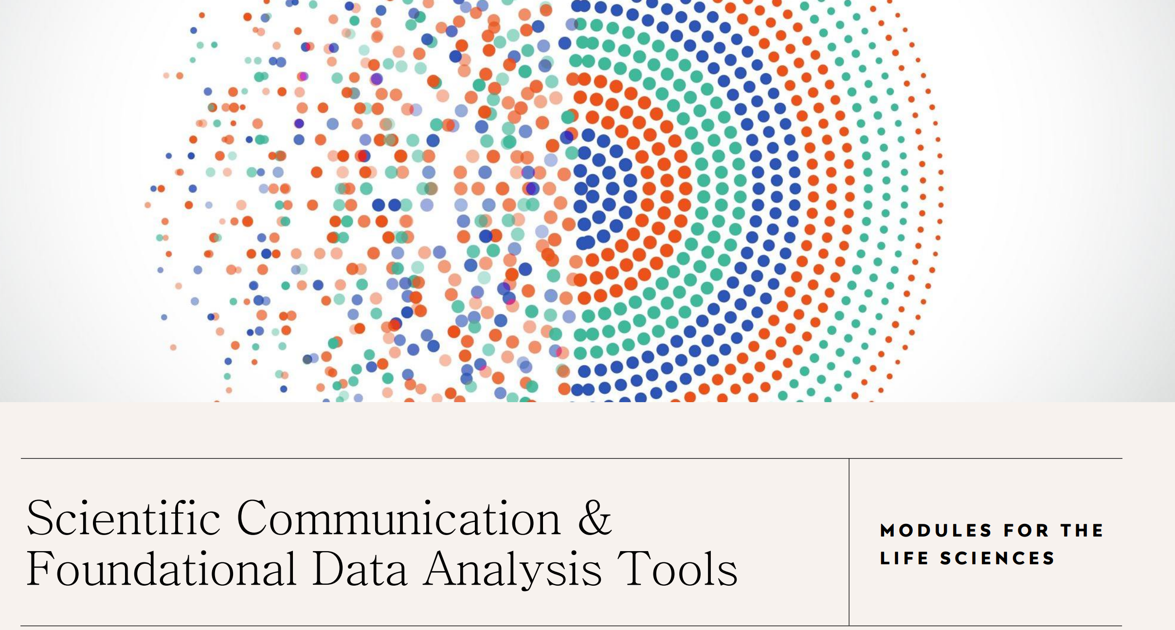 Scientific Communication and Data Tools project preview